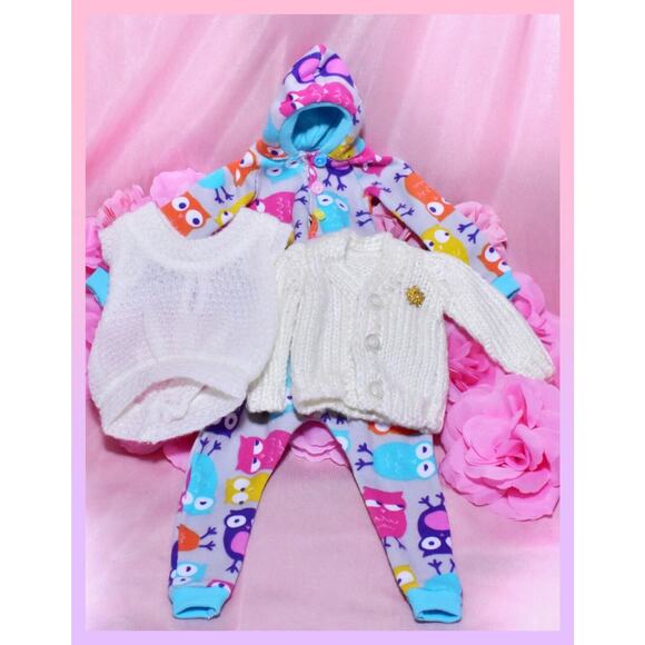 NLo Natalia Loseva Fashion Doll BJD MSD Doll Outfit Sweater Pajamas Jumpsuit Lot - Picture 6 of 16